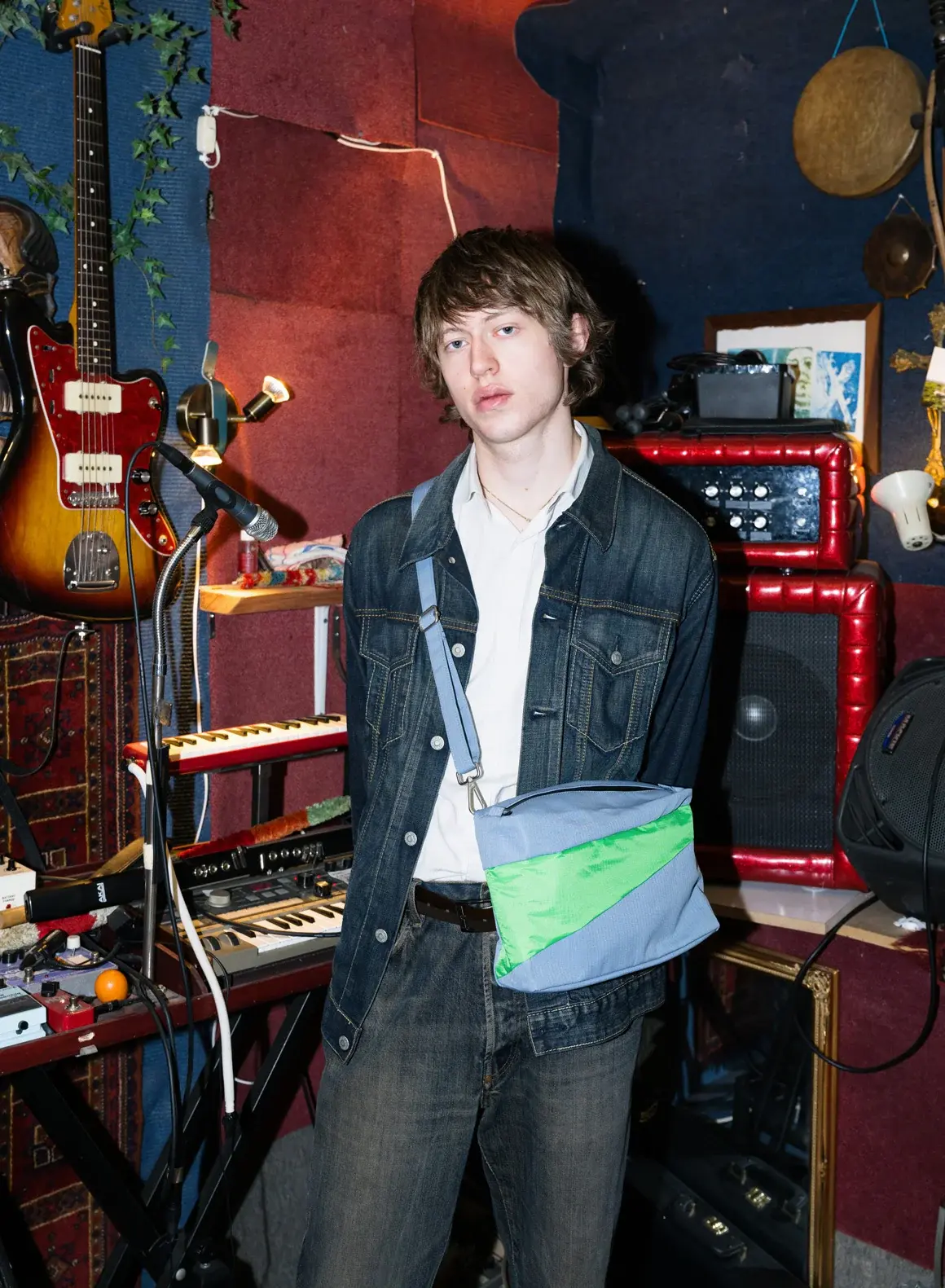 Susan Bijl Susan Bijl The New Bum Bag Fuzz & Greenscreen