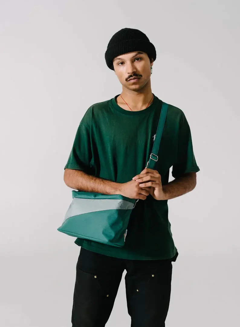 Susan Bijl Susan Bijl The New Bum Bag Pine & Grey