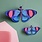 Studio Roof Studio Roof Peacock Butterfly Wall Art