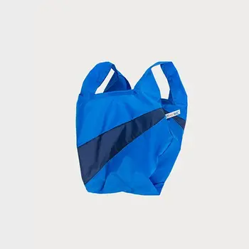 Susan Bijl The New Shopping Bag Blue & Navy