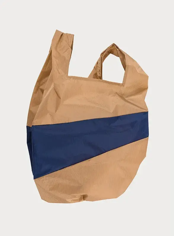 Susan Bijl Susan Bijl The New Shopping Bag Camel & Navy