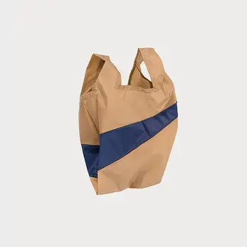 Susan Bijl Susan Bijl The New Shopping Bag Camel & Navy
