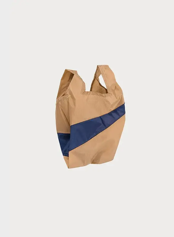 Susan Bijl Susan Bijl The New Shopping Bag Camel & Navy