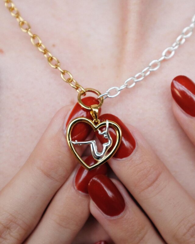T.I.T.S. T.I.T.S. Heart Body Pendant