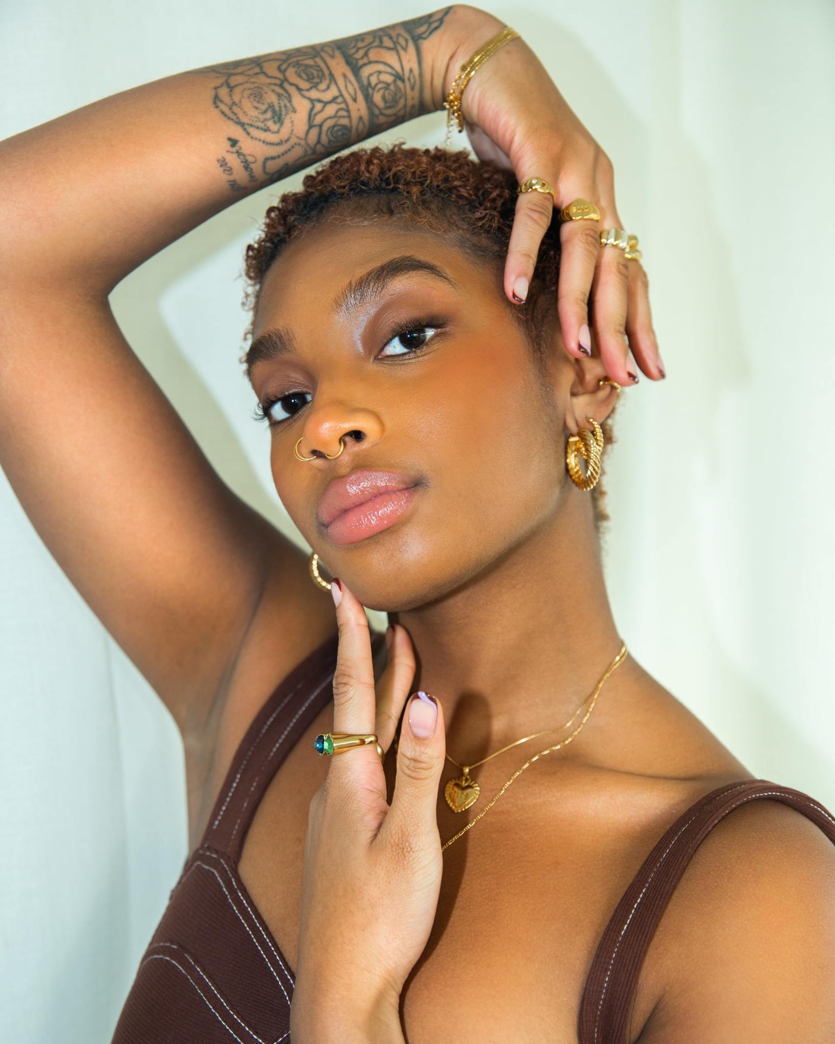 T.I.T.S. TITS Double Love Ring Goud