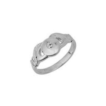 T.I.T.S. Titty Twist Pink Ring Zilver