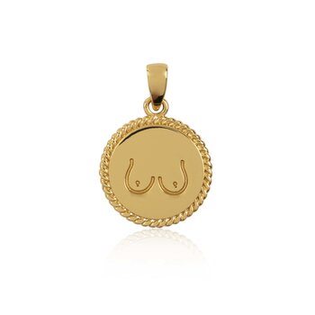 T.I.T.S. Two Sides Pendant Gold