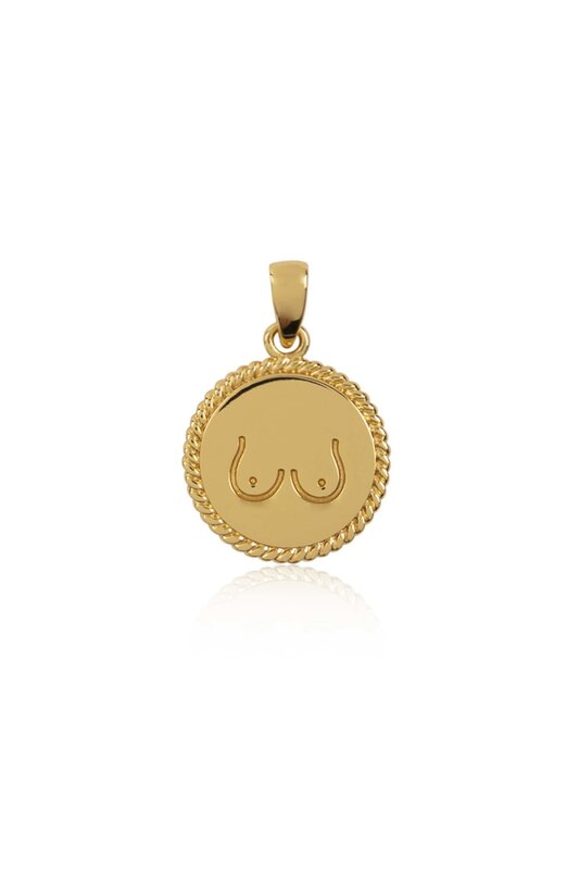 T.I.T.S. T.I.T.S. Two Sides Pendant Gold
