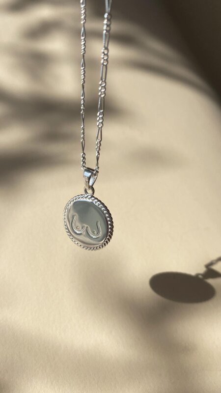 T.I.T.S. T.I.T.S. Two Sides Pendant Silver