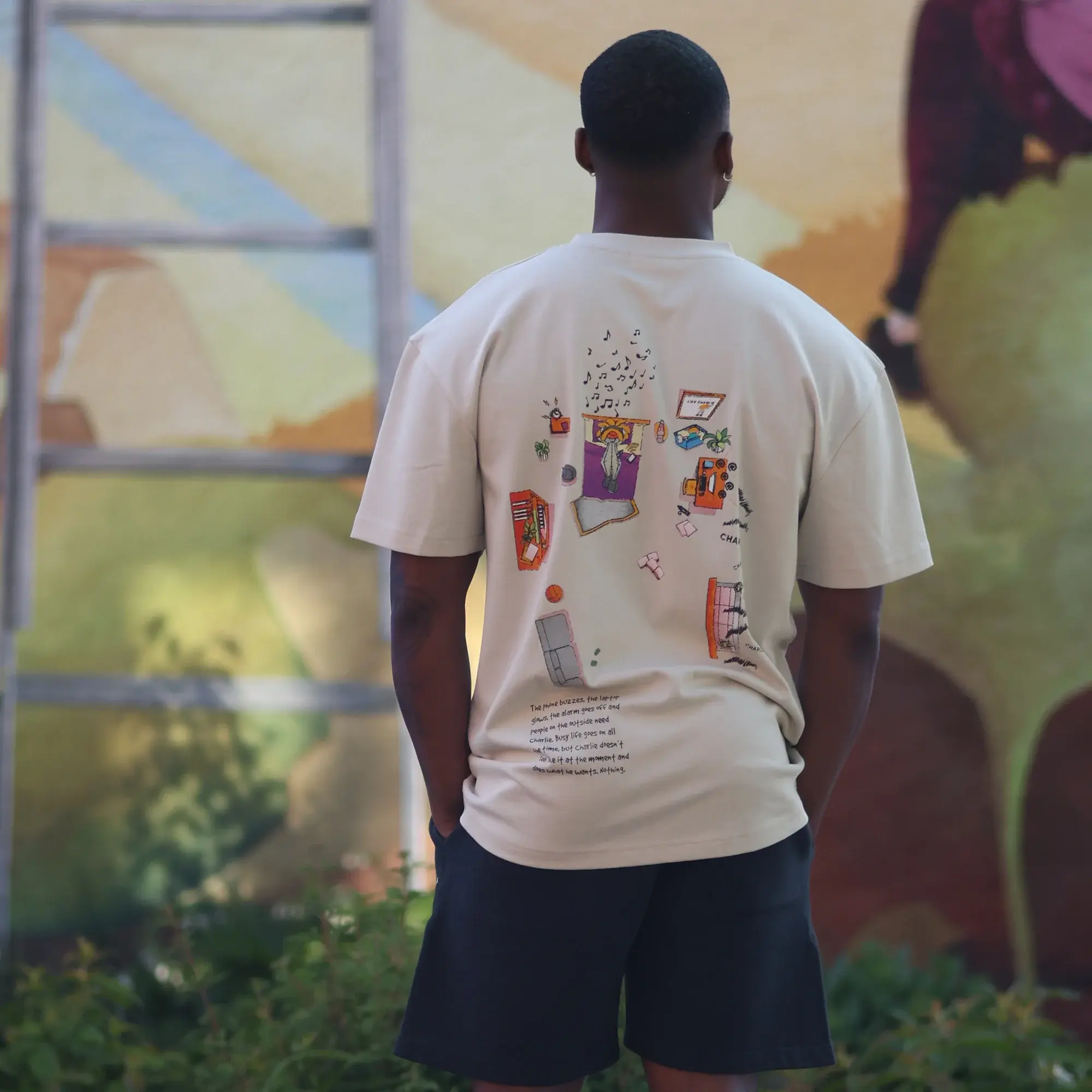 Like Charlie T Shirt Social Pressure Green