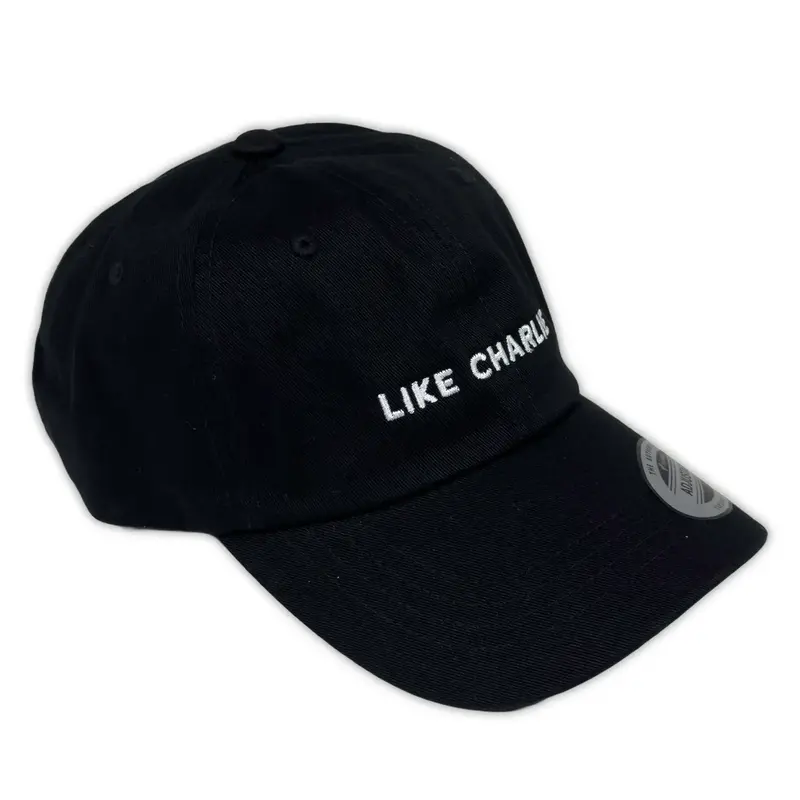 Like Charlie Like Charlie Cap Black