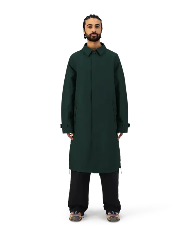 Maium Maium Mac Raincoat Pine Grove