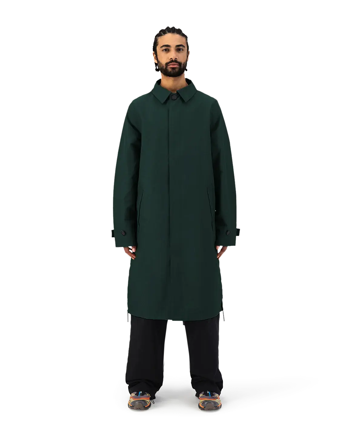 Maium Maium Mac Raincoat Pine Grove