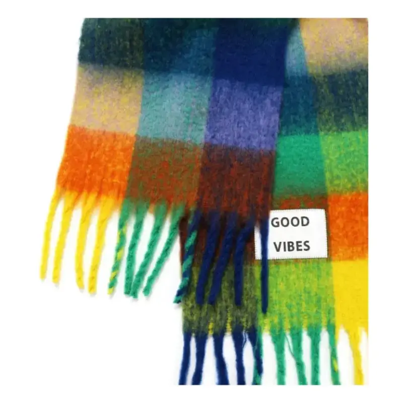 Verb To Do Verb To Do 034 Good Vibes Scarf