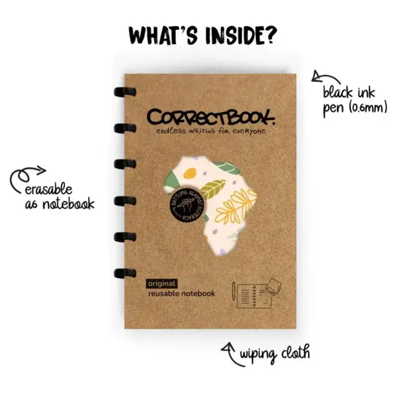 Correctbook Correctbook Notitieboek Botanical Beauty A6