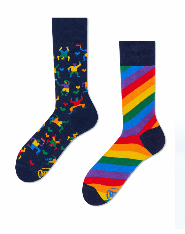 Many Mornings Many Mornings Over The Rainbow Socks