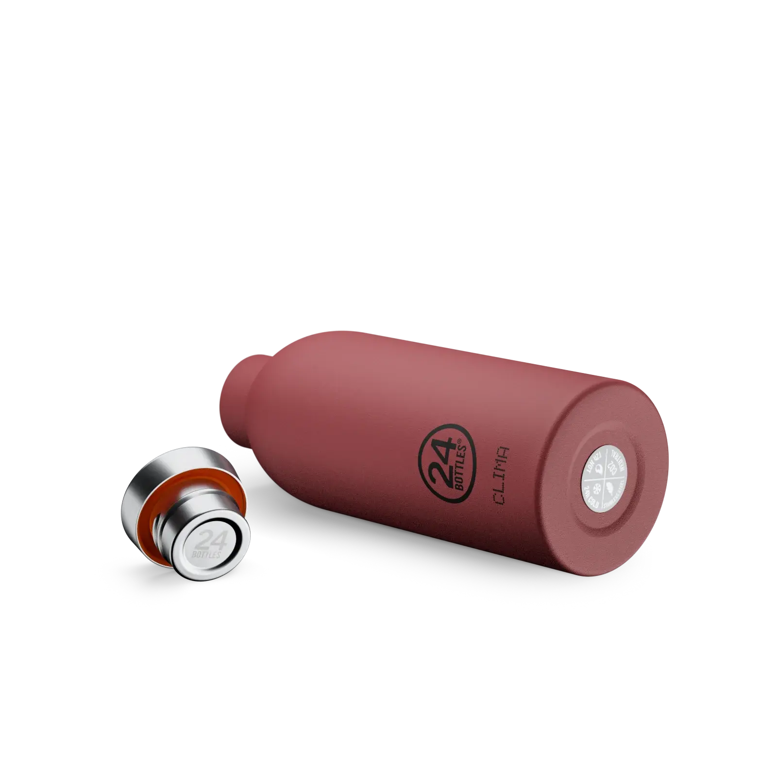 24Bottles 24 Bottles Clima Bottle Stone Country Red 500ML