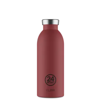 24Bottles Clima Bottle Stone Country Red 500ML
