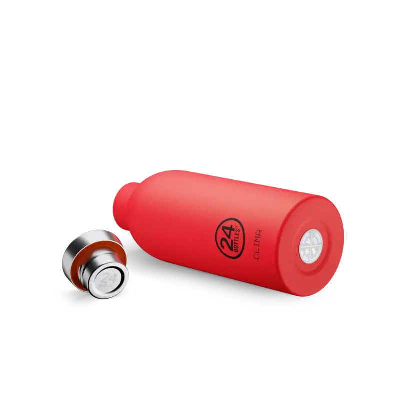 24Bottles 24 Bottles Clima Bottle Hot Red 500ML