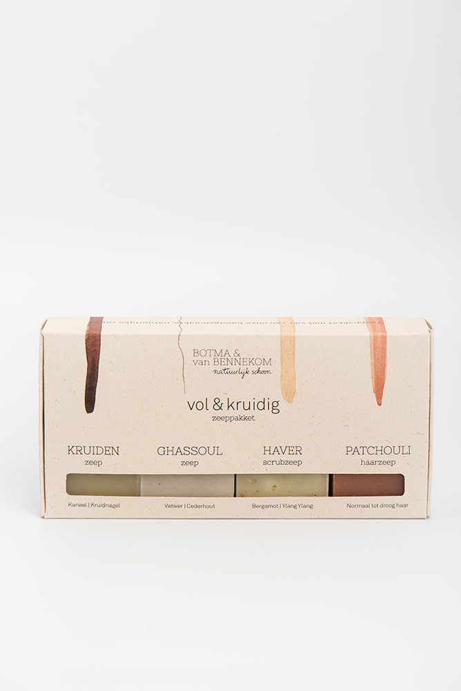 Botma & van Bennekom Botma & Van Bennekom Full & Spicy soap package