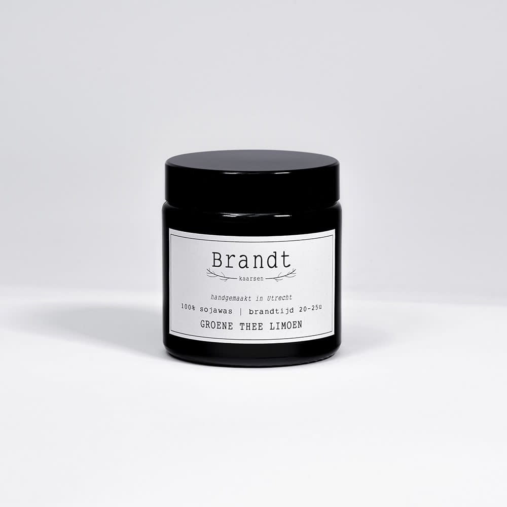 Brandt Kaarsen Brandt Kaarsen Pharmacy Collection Green Tea Lime Candle