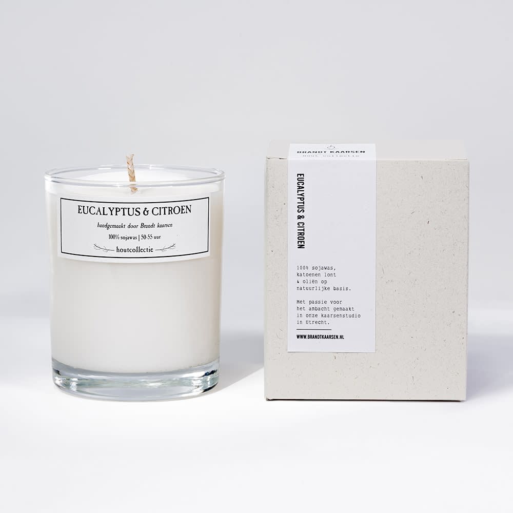 Brandt Kaarsen Brandt Kaarsen Wood Collection Eucalyptus & Lemon