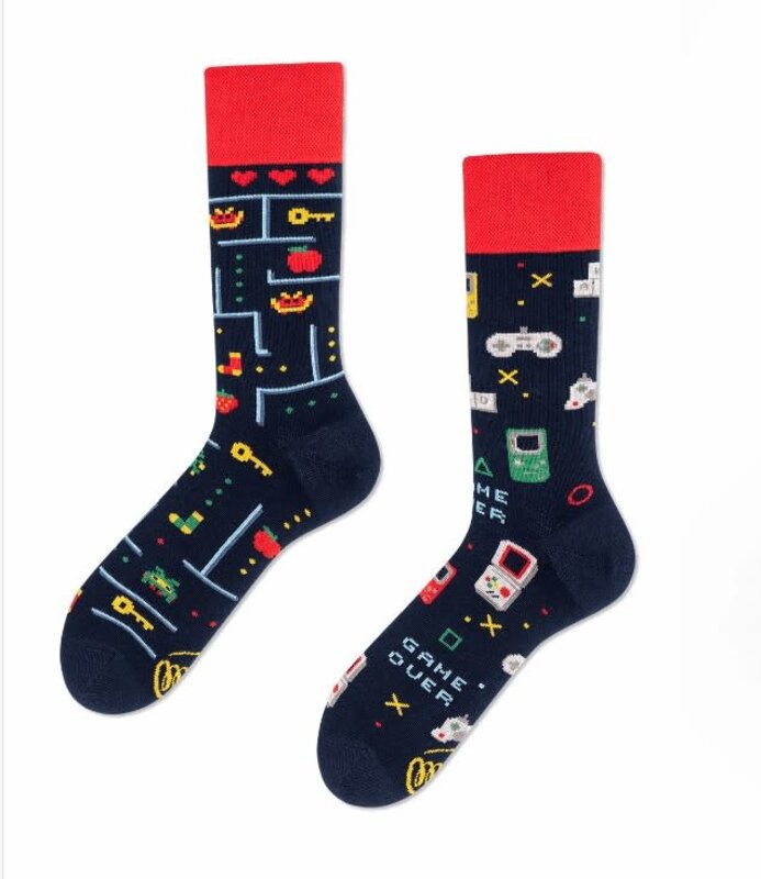 Many Mornings Many Mornings Game Over Socks