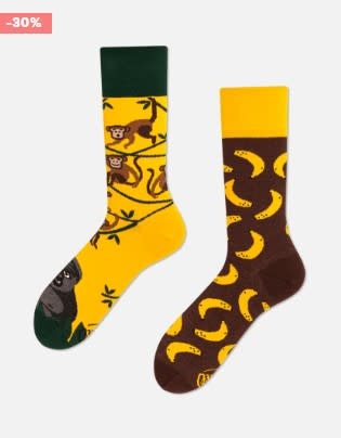 Many Mornings Many Mornings Monkey Business Socks