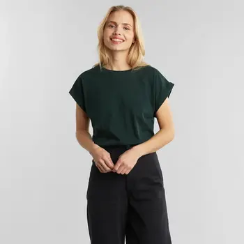 Dedicated T Shirt Visby Base Dark Green