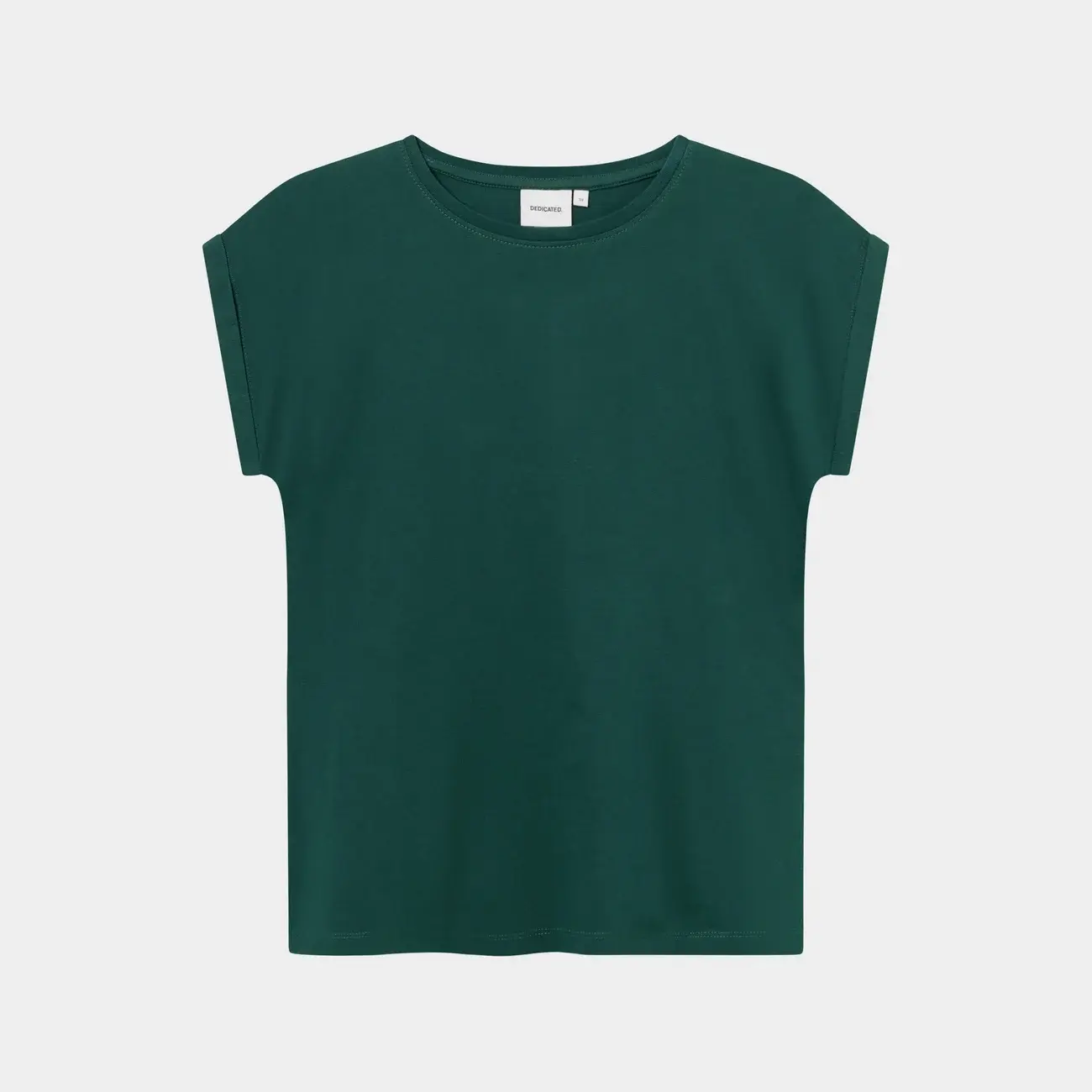 Dedicated Dedicated T Shirt Visby Base Dark Green