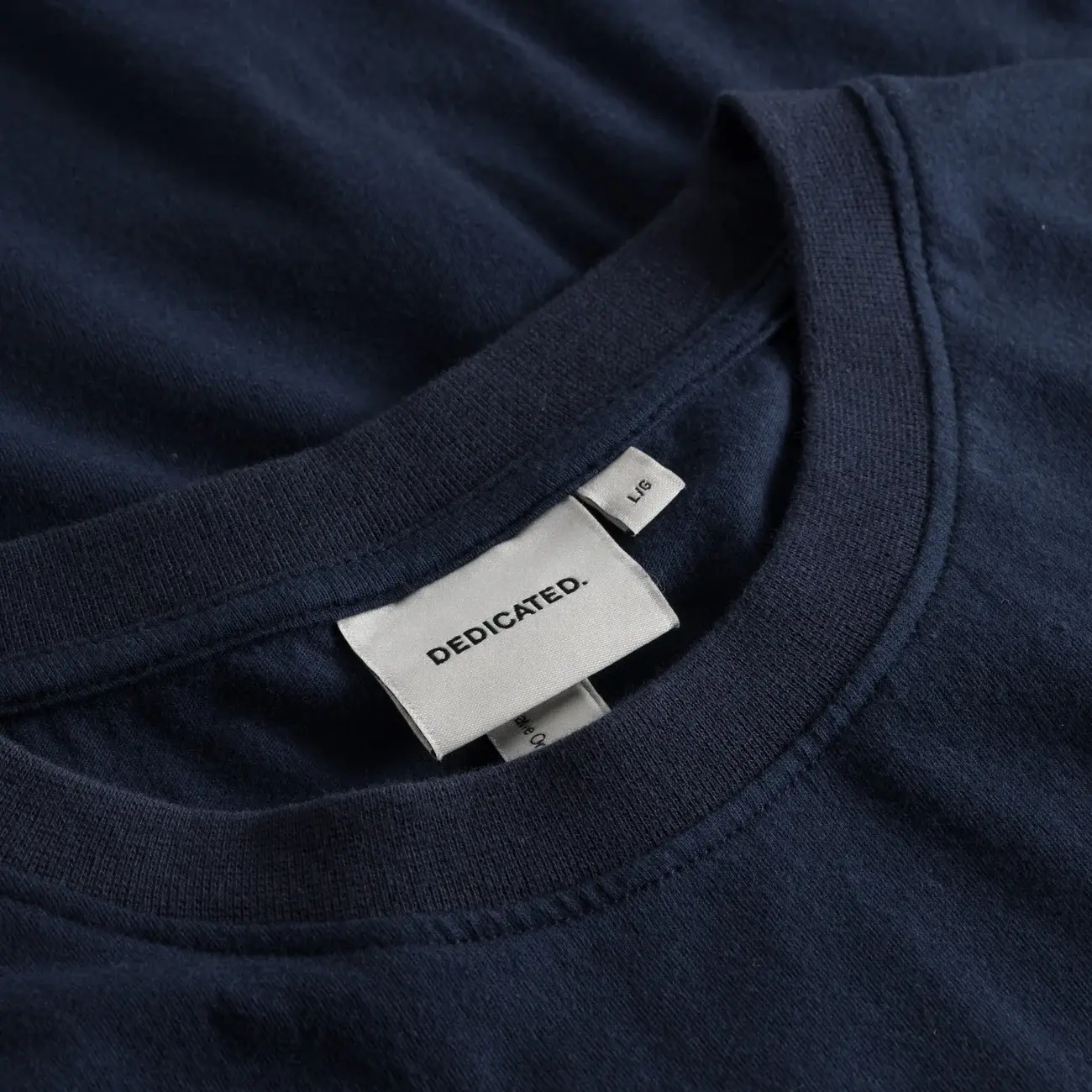 Dedicated Dedicated T-shirt Stockholm Support Cut Navy