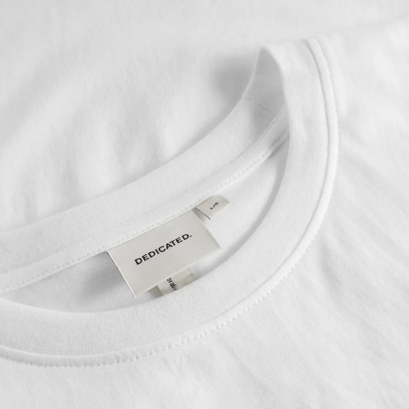 Dedicated Dedicated T-shirt Stockholm Rollin White