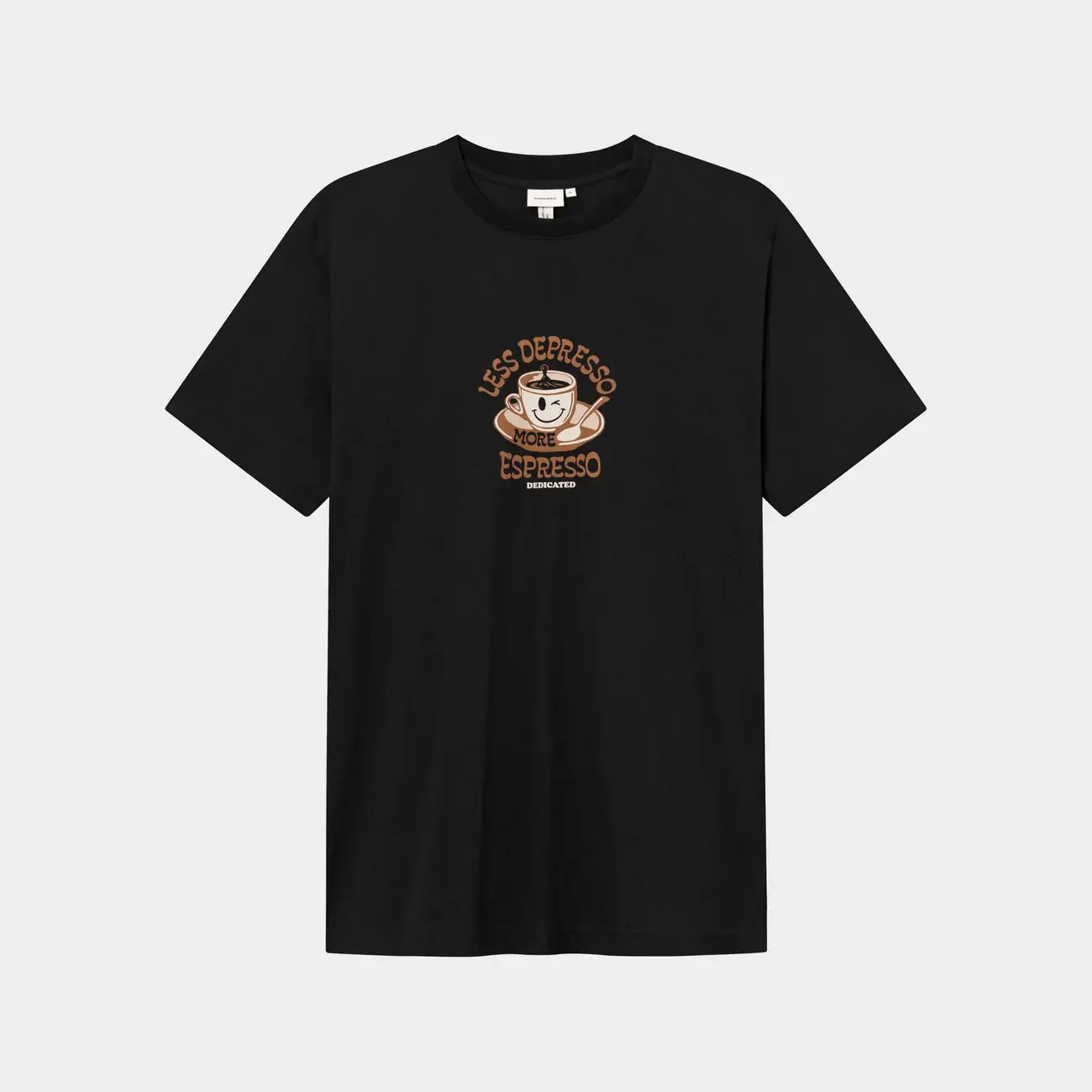 Dedicated Dedicated T-shirt Stockholm Depresso Black