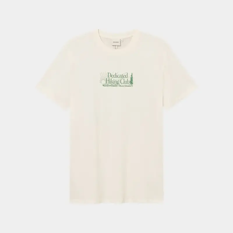 Dedicated Dedicated T-shirt Stockholm Hiking Club Off White