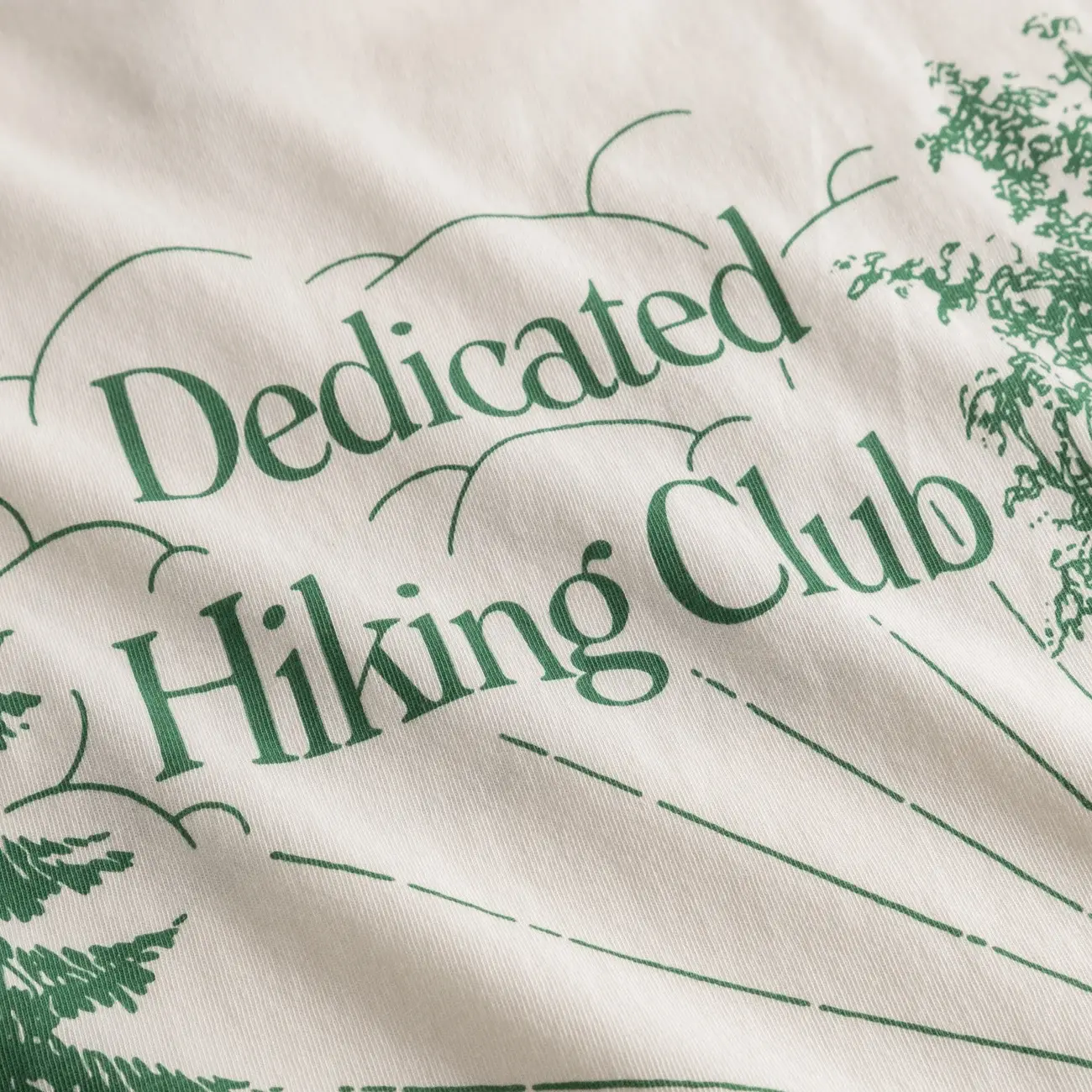 Dedicated Dedicated T-shirt Stockholm Hiking Club Off White