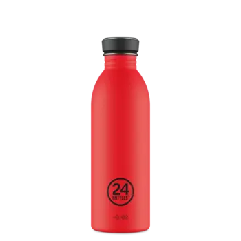 24Bottles Urban Bottle Hot Red 500ml