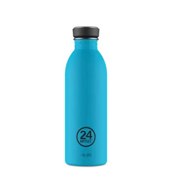 24Bottles Urban Bottle Waterfles Lagoon Blue - 500 ML