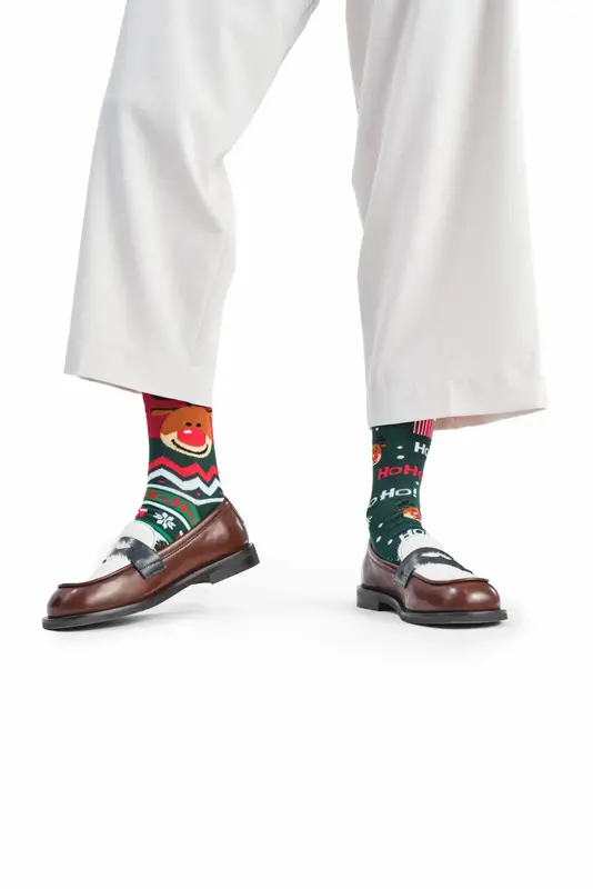 Many Mornings Many Mornings Rudolph Socks