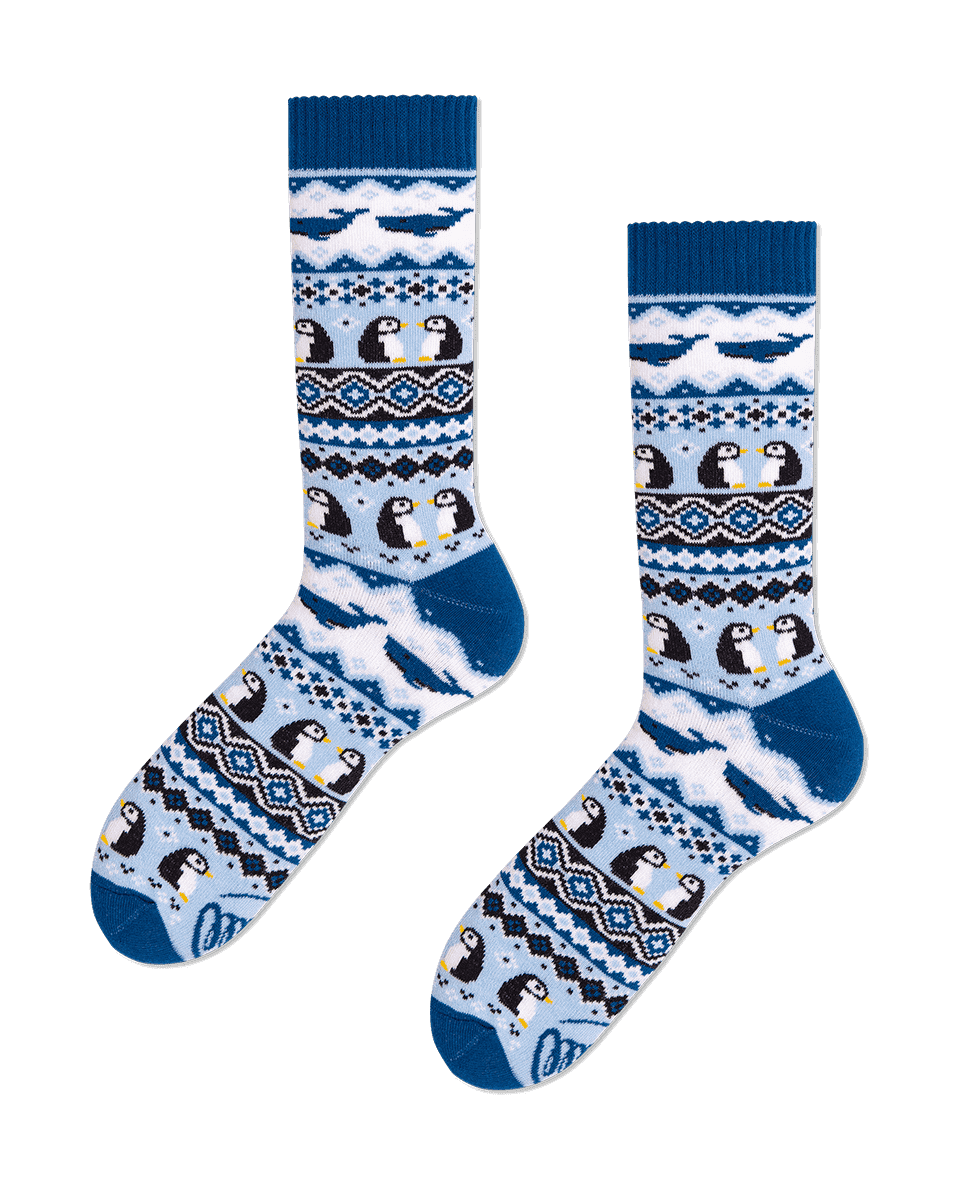 Many Mornings Many Morning Ice Penguin Sokken