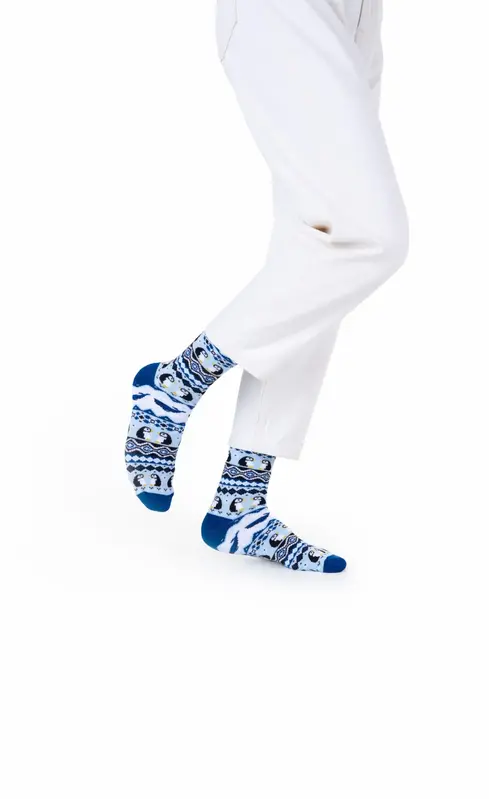 Many Mornings Many Morning Ice Penguin Socks