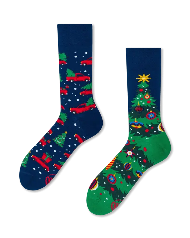 Many Mornings Many Mornings X-Mas TREE Socks