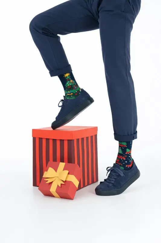 Many Mornings Many Mornings X-Mas TREE Socks