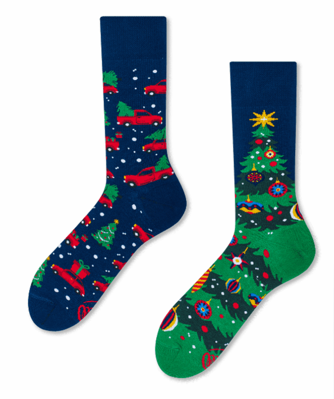 Many Mornings Many Mornings X-Mas TREE Socks