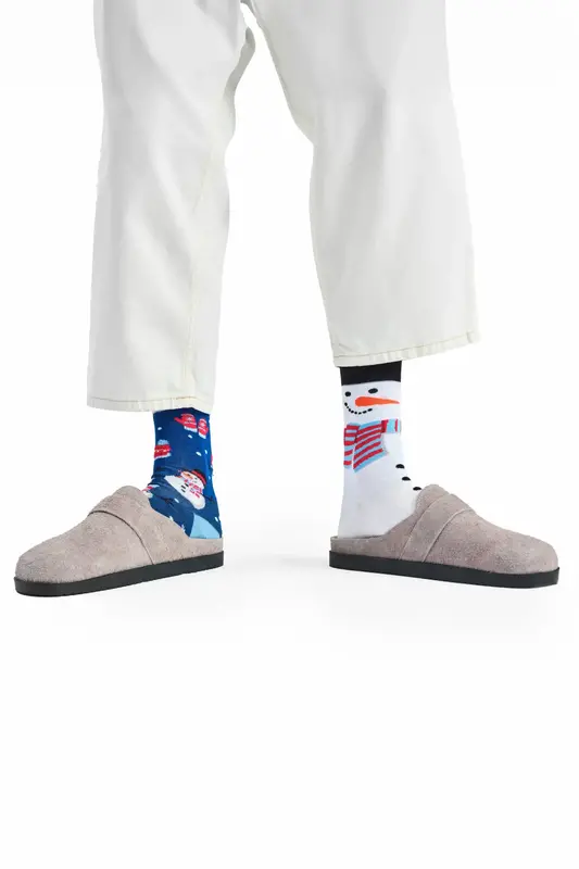 Many Mornings Many Mornings Snowman Socks