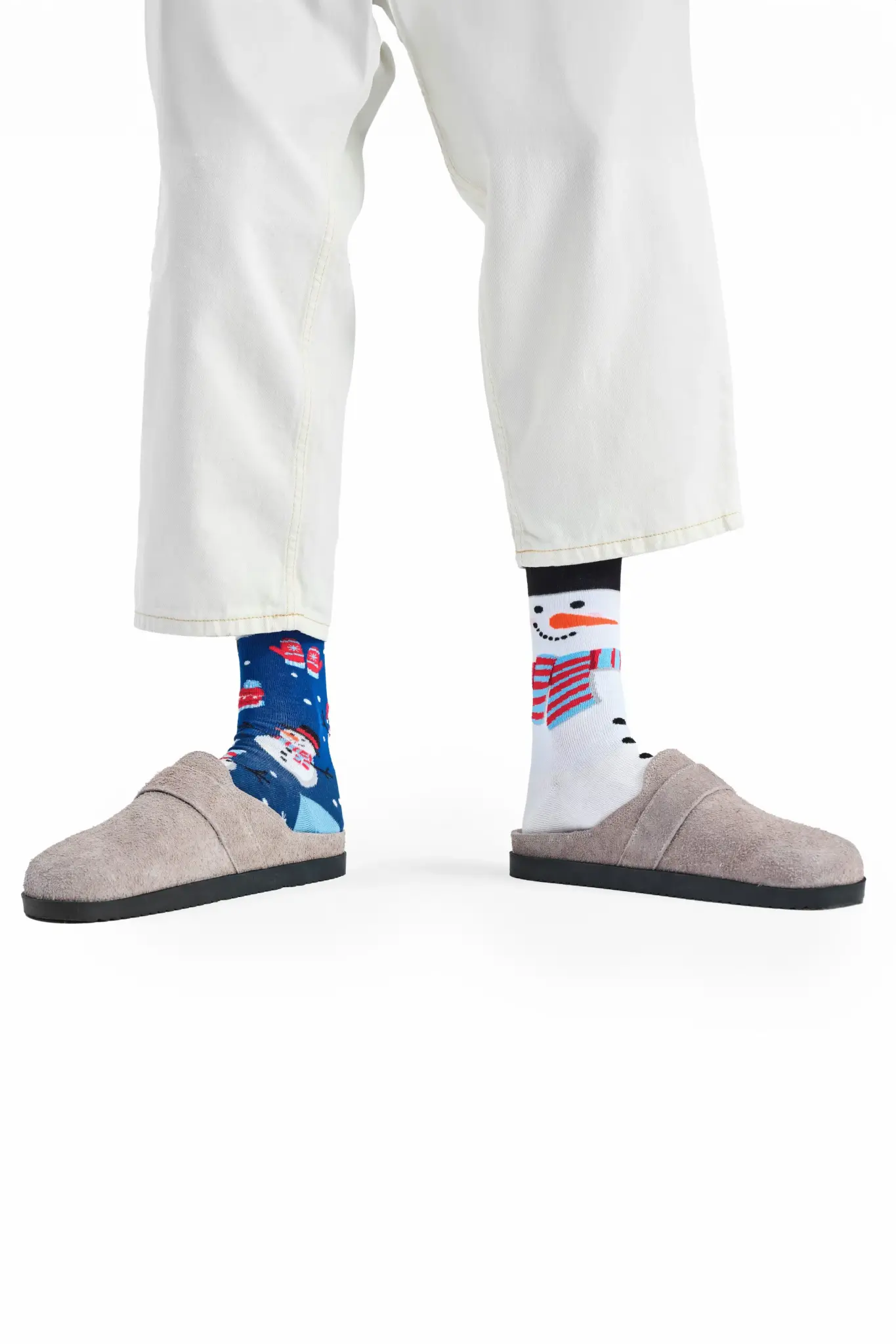 Many Mornings Many Mornings Snowman Sokken