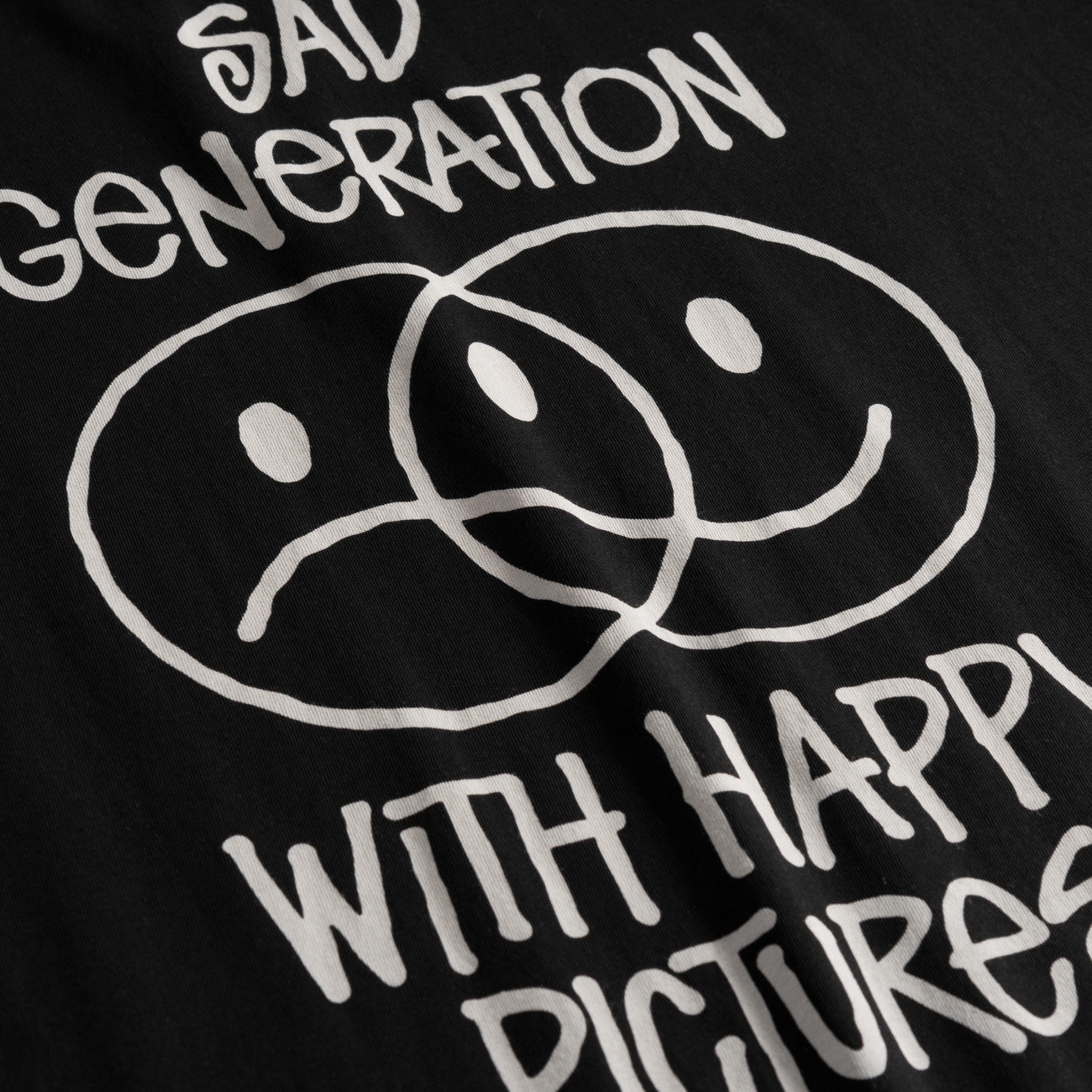 Dedicated Dedicated T-shirt Stockholm Sad Generation Black
