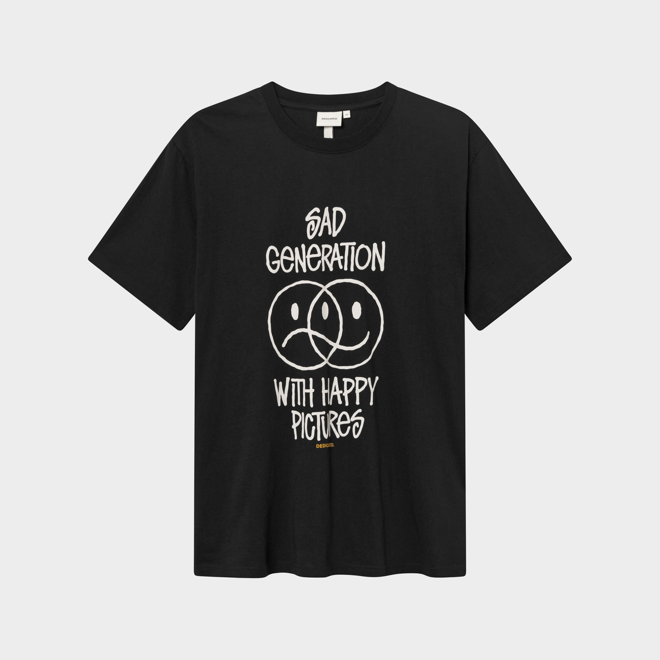Dedicated Dedicated T-shirt Stockholm Sad Generation Black