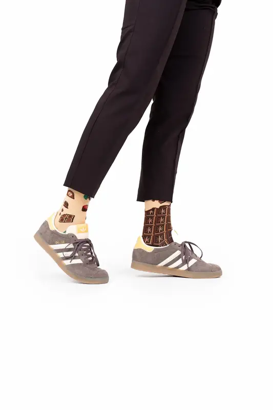 Many Mornings Many Mornings Chocolate Time Socks