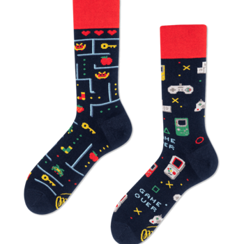 Many Mornings Game Over Socks