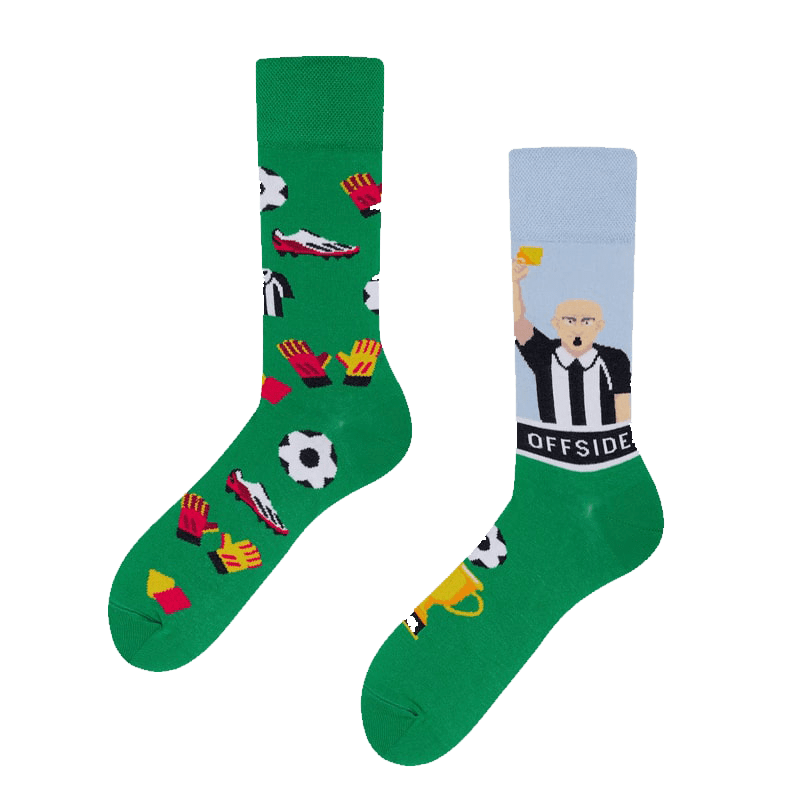 Many Mornings Many Mornings Referee Socks
